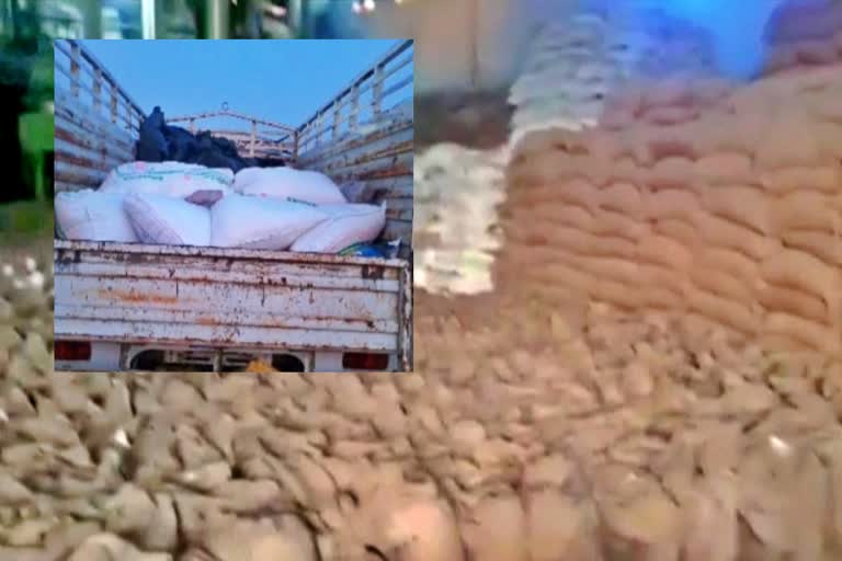 pds rice caught by sot police of yadadri bhuwanagiri district