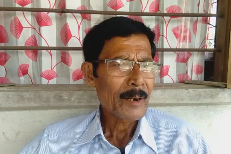 Artist Rameswar Hazarika remembering Pankaj Bordoloi