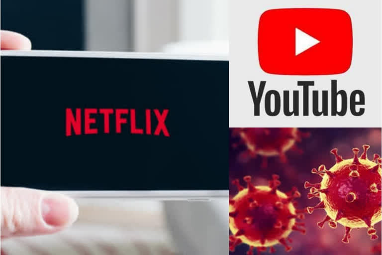 Netflix and YouTube reduce resolution as virus hits web