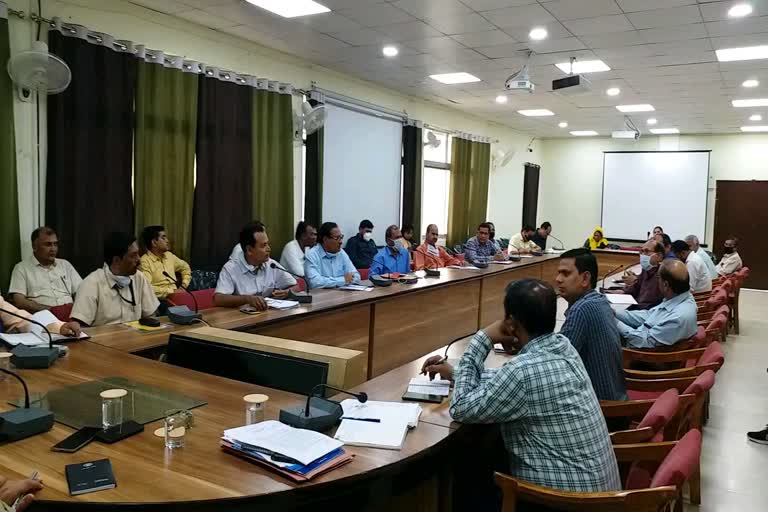 Meeting with all departments regarding bird flu