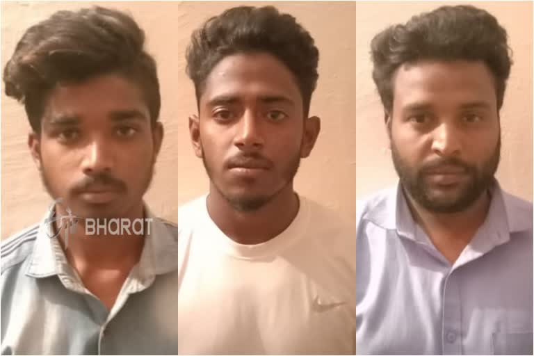 police arrested four accused at Hassan