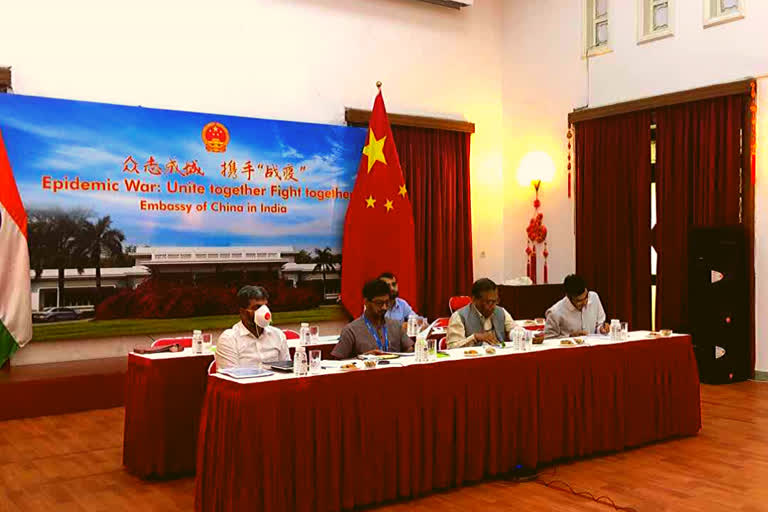 China held Video Conference on Covid-19 with Eurasian and South Asia Region.China held Video Conference on Covid-19 with Eurasian and South Asia Region.