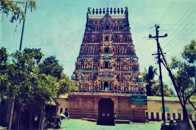 coronavirus navagiraga kovil closed sirkazhi navagiraga kovil closed வைத்தீஸ்வரன் கோயில் Vattiswaran Temple சீர்காழி நவகிரக கோயில்கள் கரோனா வைரஸ் நவகிரக கோயில் மூடல்