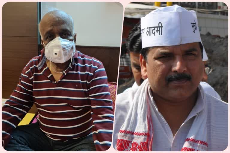 Corona: Two AAP Rajya Sabha MPs isolate themselves