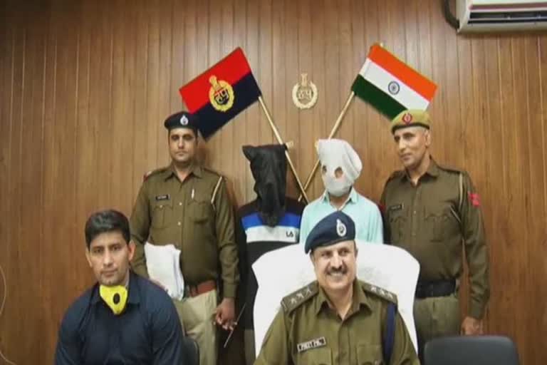 two accused arrested for robbery in hong kong market in gurugram