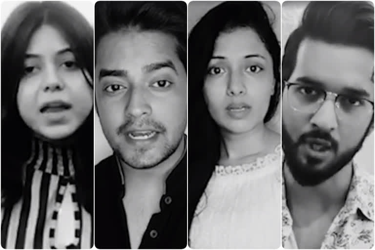 Rani Rashmoni actors make make a video to create awarness over corona virus