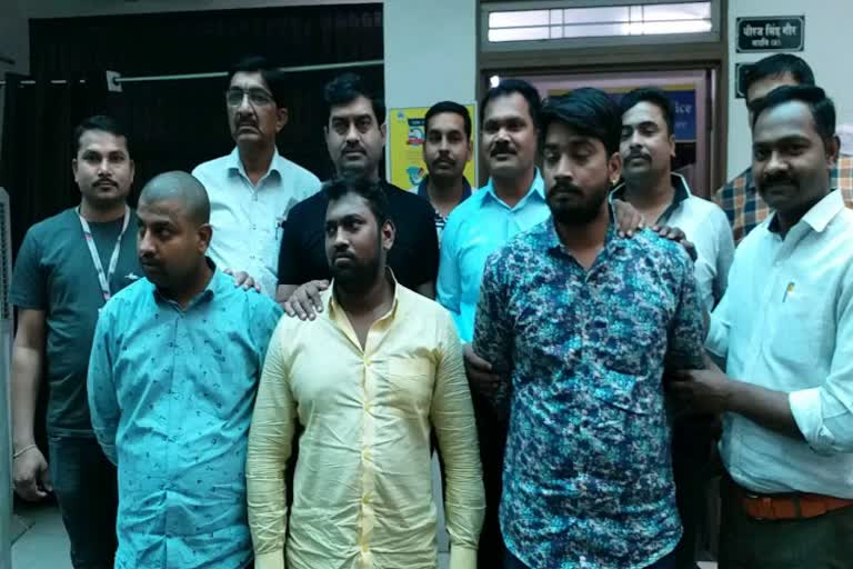 Cyber cell arrested a fraudster gang in indore