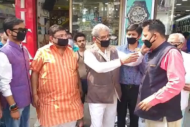 city mla masks distirbution and awareness program