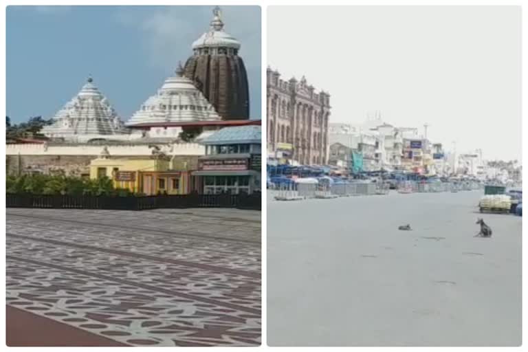 janta curfew seen from puri