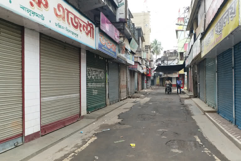 janata curfew in balurghat