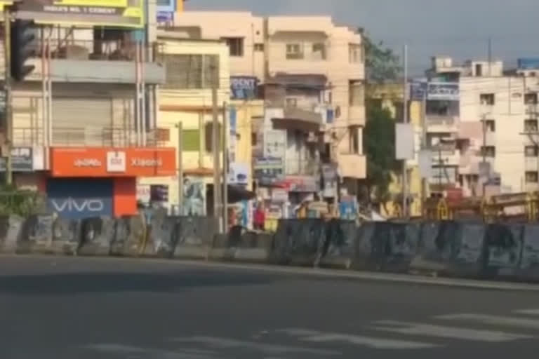 Janata curfew in  kanchikacharla