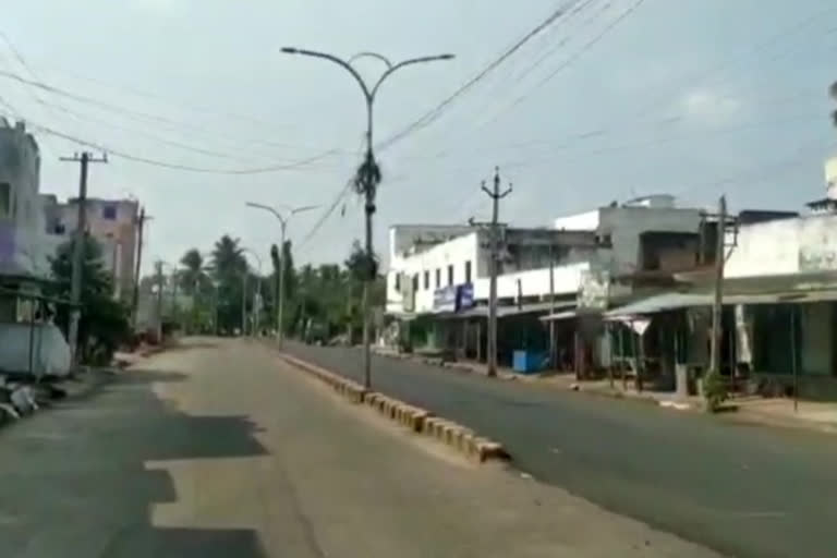 janatha curfew in amadalavalasa