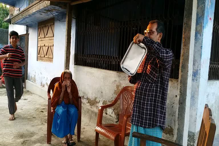 old women supported PM Modi's appeal in purnea