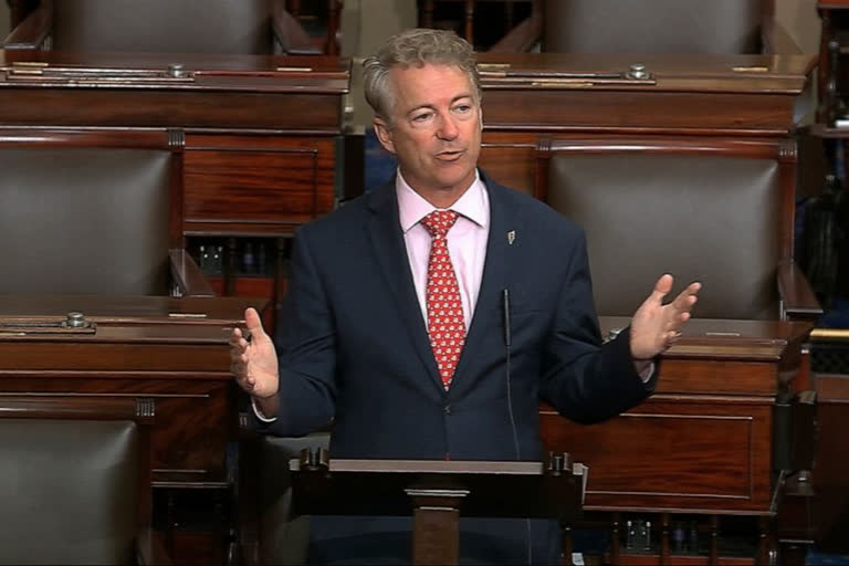 Rand Paul is 1st senator to report positive test for virus