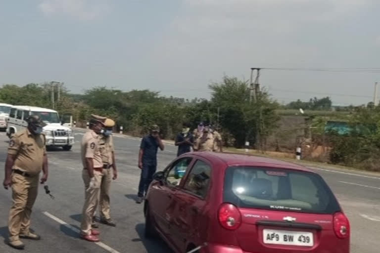 Garikapadu Checkpost Close