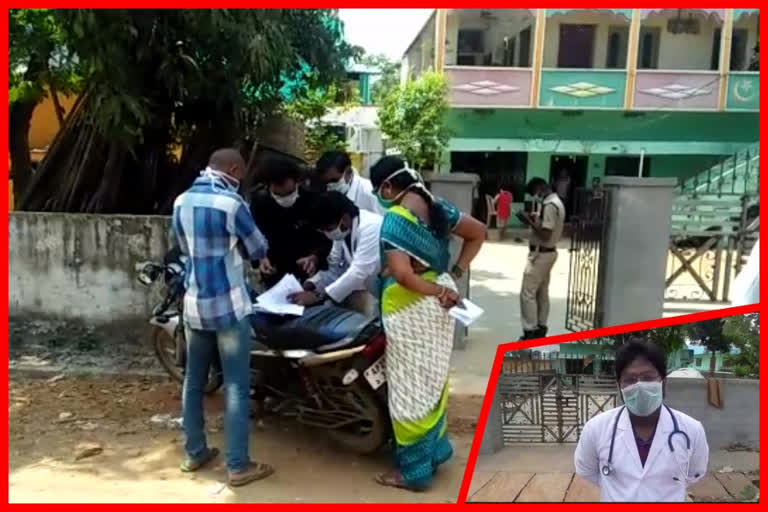 corona positive to one more man and tests held to whole family at west godavari