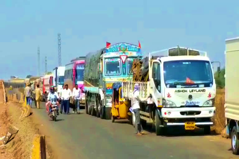 karnataka border lockdown at zaheerabad