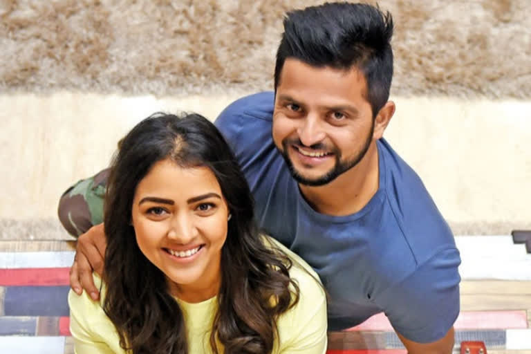 suresh raina and his wife priyanka raina blessed with a baby boy his is mr ipl