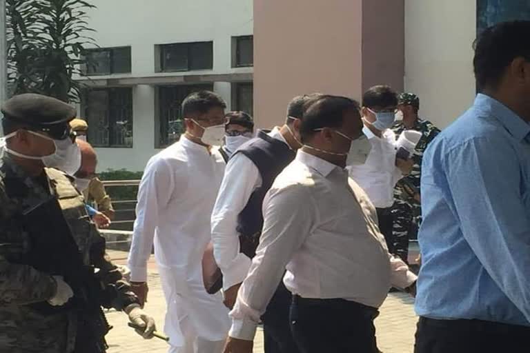 Himanta Biswa Sarma visits Tezpur Medical College