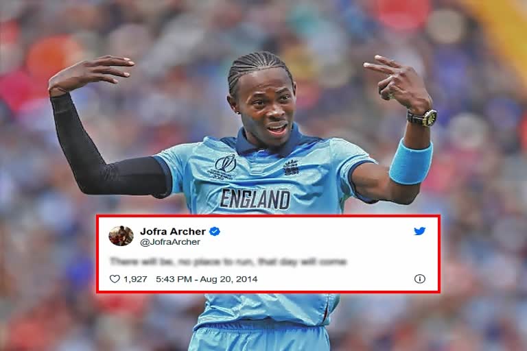 jofra archer old tweet goes viral people link it with corona