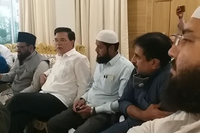 ulema-meeting-with-mp-imtiyaz-jalil-in-aurngabad