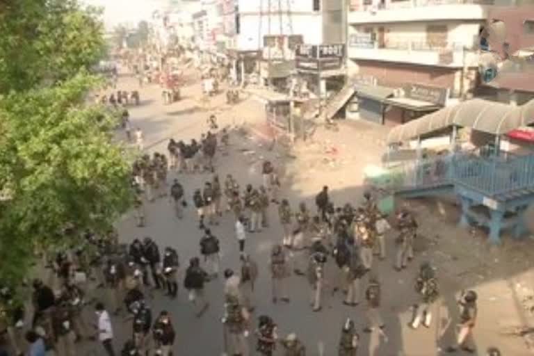 Delhi Police clears the protest site in Shaheen Bagh area