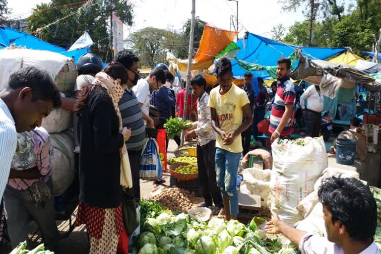 vegetable market in ranchi