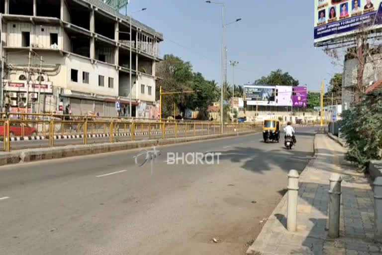 Lockdown condition in Dharawada