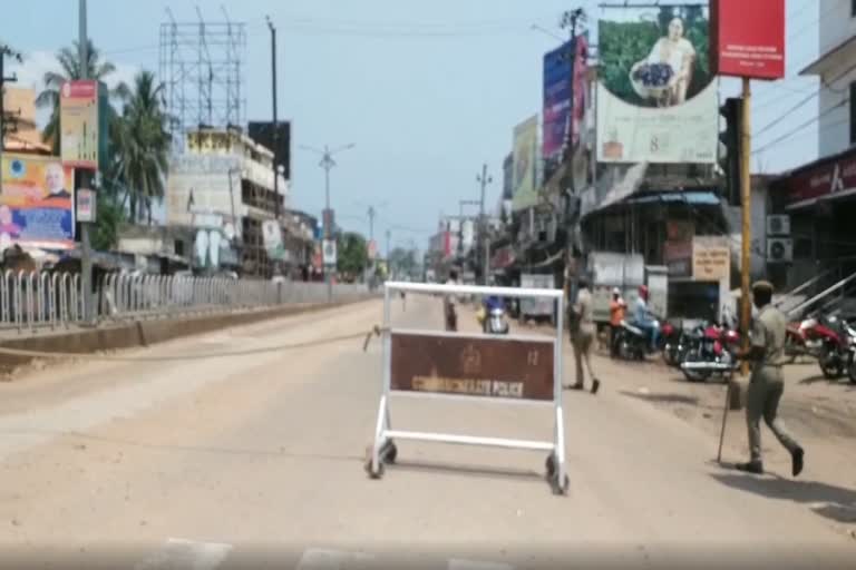 Strict lockdown in Cuttack