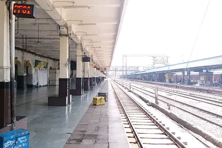 corona-effect-gwalior-railway-station-empty-all-trains-canceled