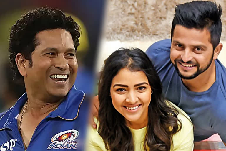 Sachin congratulates Suresh Raina on becoming a father Suresh Raina and Priyanka blessed with a baby boy