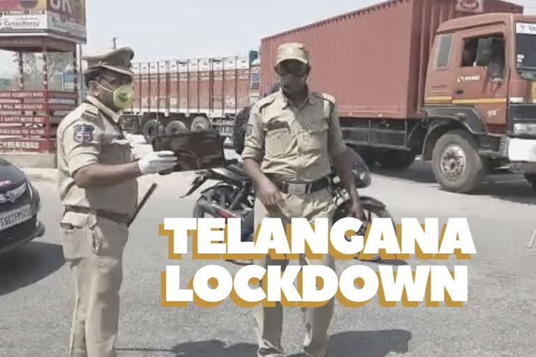 Violations in Telangana on Day-2 of lockdown, Police step in