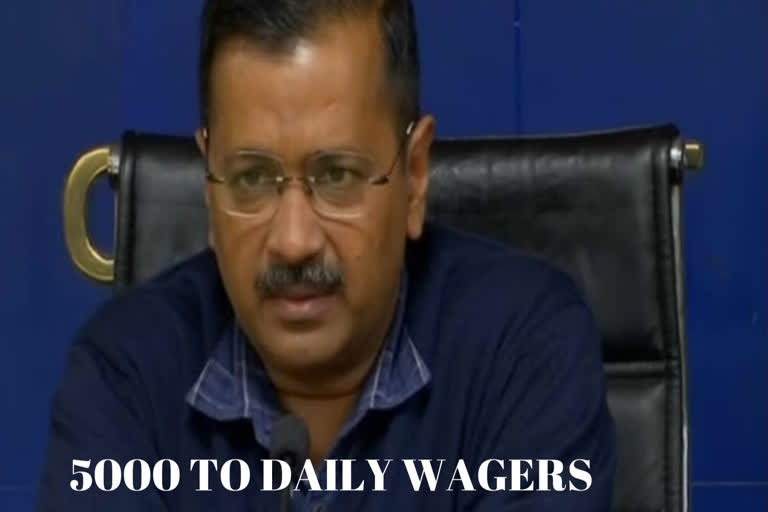 Covid-19 fight: Delhi govt to pay Rs 5,000 to daily wagers