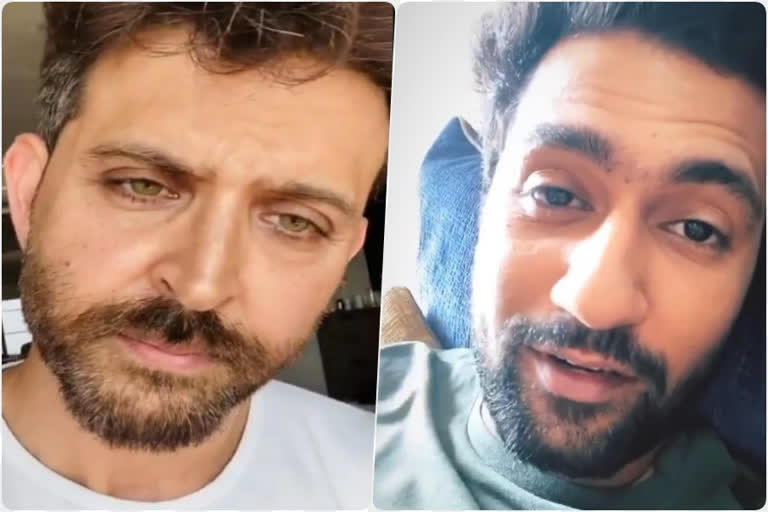 Help stop the spread': Hrithik Roshan, Vicky Kaushal urge people to stay home