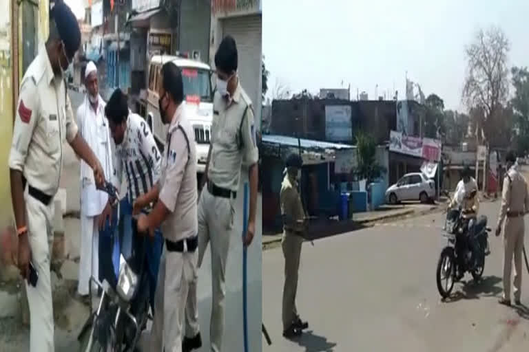 Police in Chhindwara is dealing strictly with anti-social elements