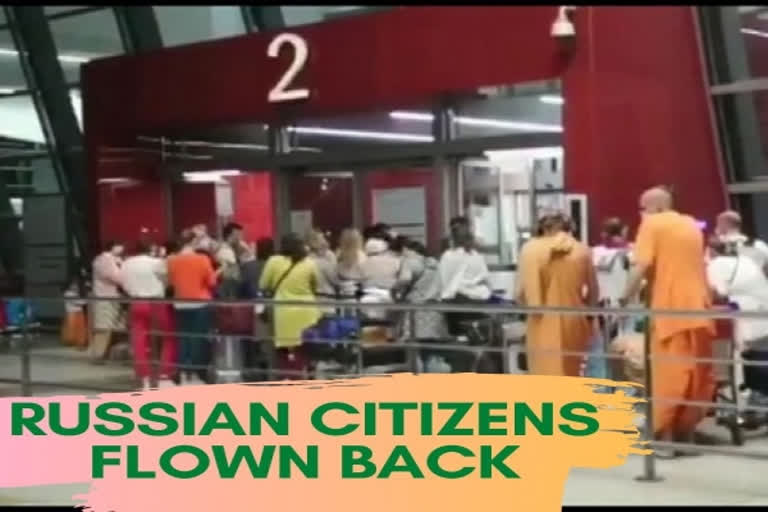 388 Russian citizens stranded in India flown back