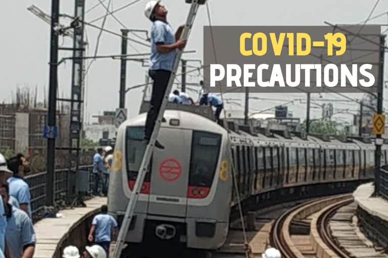 Delhi Metro Rail Corporation  DMRC  Mangu Singh  Precautionary Measures  COVID 19 Pandemic  Novel Coronavirus Outbreak  ഡൽഹി മെട്രോ എംഡി  ജീവനക്കാർ മുൻകരുതൽ നടപടികൾ സ്വീകരിക്കണം: ഡൽഹി മെട്രോ എംഡി  Delhi Metro asks staff to take precautionary steps against COVID-19  ഡിഎംആർസി  ഡൽഹി മെട്രോ റെയിൽ കോർപ്പറേഷൻ