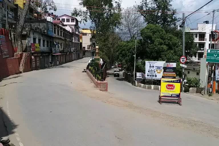 Silence in Sirmour on first day of curfew