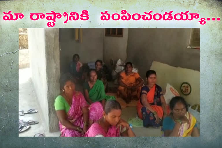 telangana labour workers stucked in andhra due to corona effect