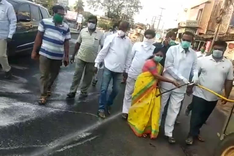 mla Vanama Venkateswara Rao toured at the kothagudem in badradri district