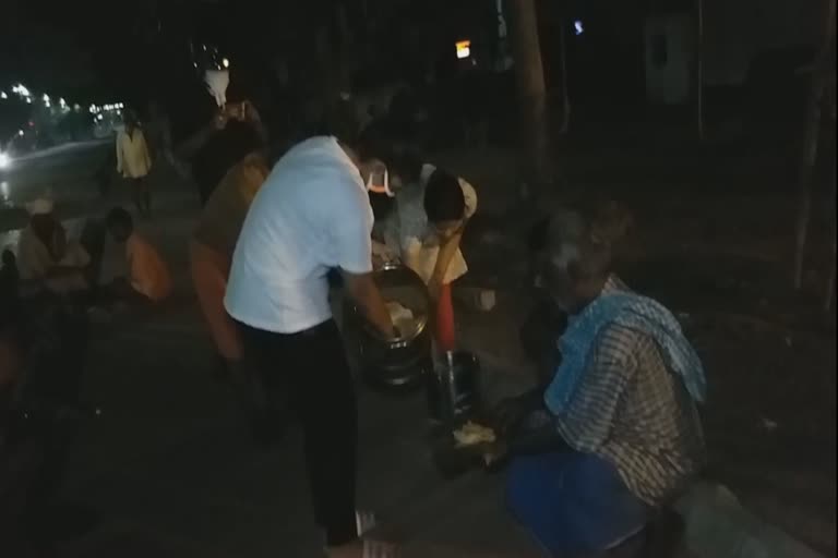 distributed food to the needy without wasting food