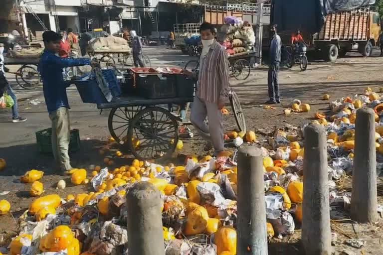 situation of sabzi mandi in jalandhar during curfew