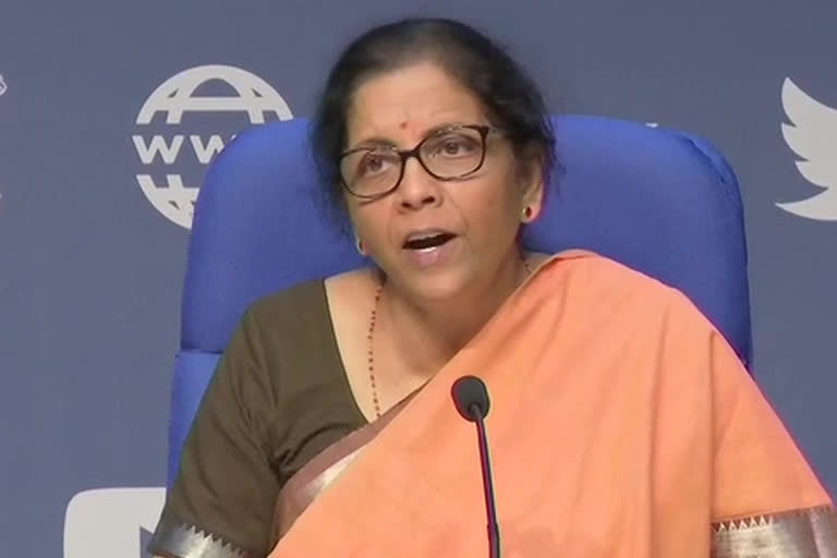 Finance Minister Nirmala Sitharaman