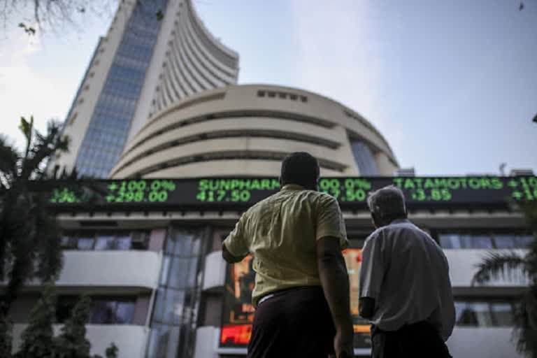 sensex soars over 14,00 points, nifty above 8,600 mark at close