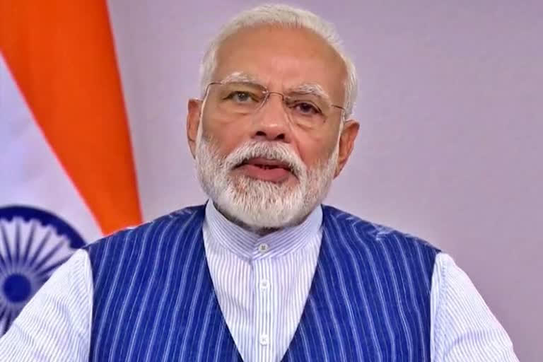 Financial aid Essential commodities PM Modi Lockdown Covid-19 Coronavirus 'அரசின் நிதி தொகுப்பு ஏழைகளை பாதுகாக்கும்'- பிரதமர் நரேந்திர மோடி கரோனா வைரஸ் பாதிப்பு, மத்திய அரசு நிதி தொகுப்பு, இந்தியாவில் கரோனா அச்சம் Financial package will go a long way in ensuring food, livelihood security of poor: PM