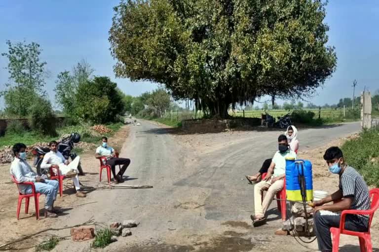 Two panchayats of Hisar district lockdown their villages