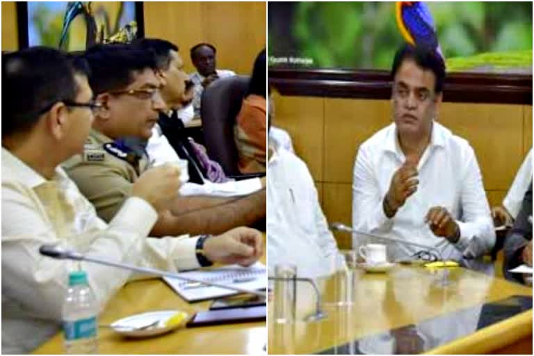 corona-emergency-meeting-police-commissioner-bhaskar-rao-cried