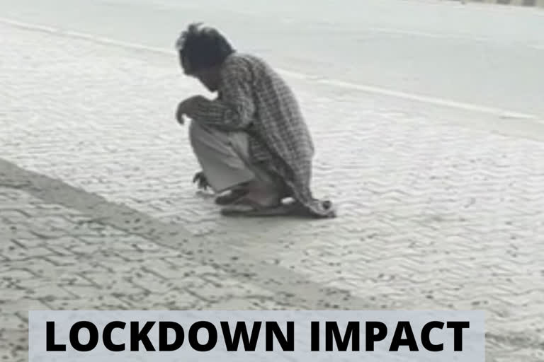 Covid-19 lockdown: Deprived of hunger, migrant labourer forced to eat discarded food