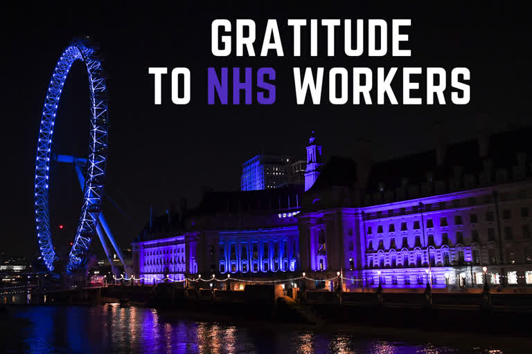 UK mass applause in support of healthcare workers