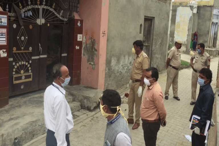 Police quarantined a man in bhiwani